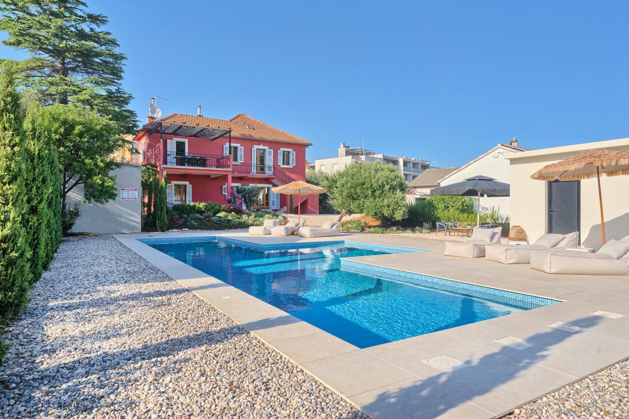 Hvar Luxury Villa And Pool With View In Heart Of Stari Grad Stari Grad  Dış mekan fotoğraf