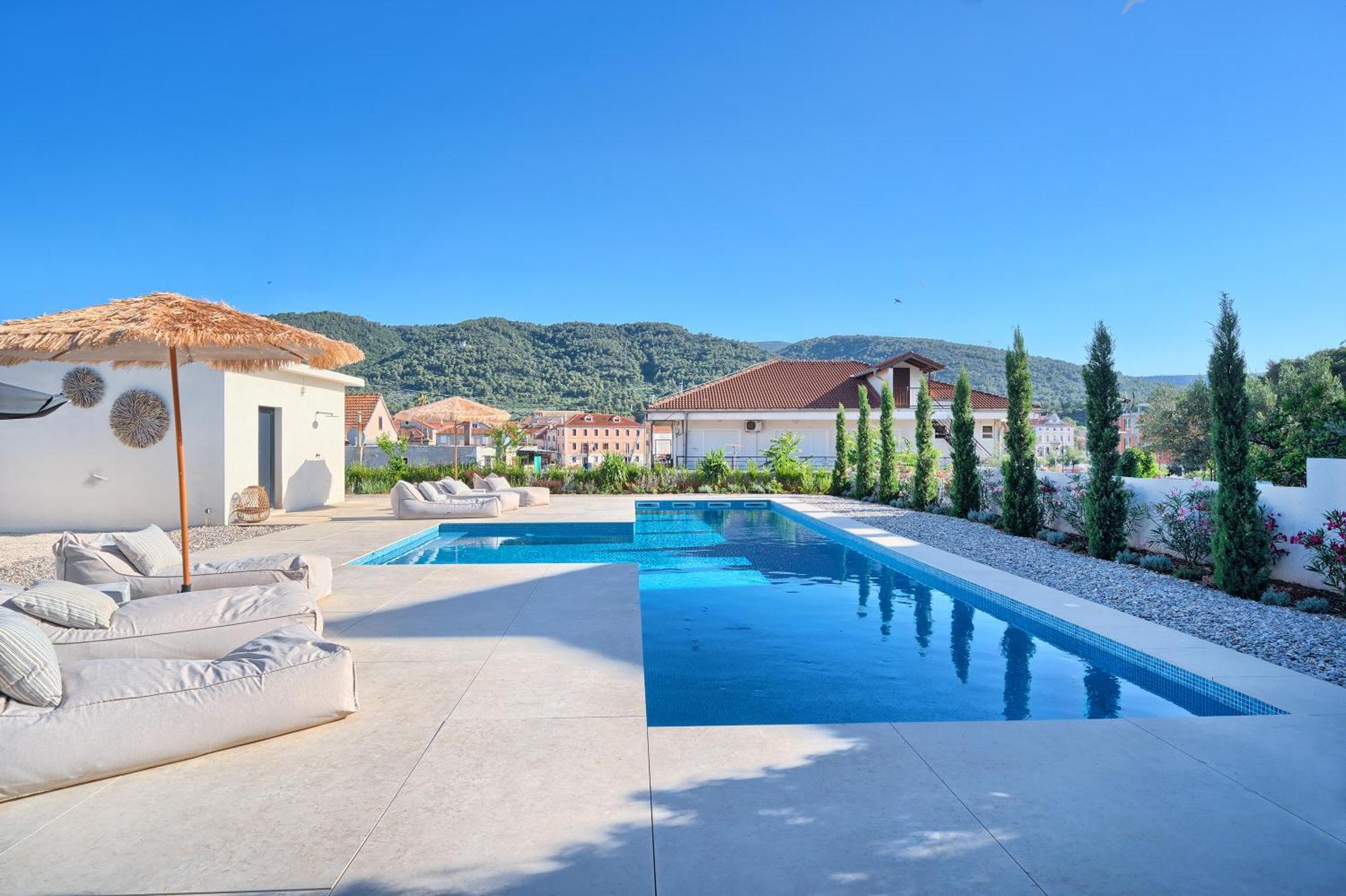 Hvar Luxury Villa And Pool With View In Heart Of Stari Grad Stari Grad  Dış mekan fotoğraf