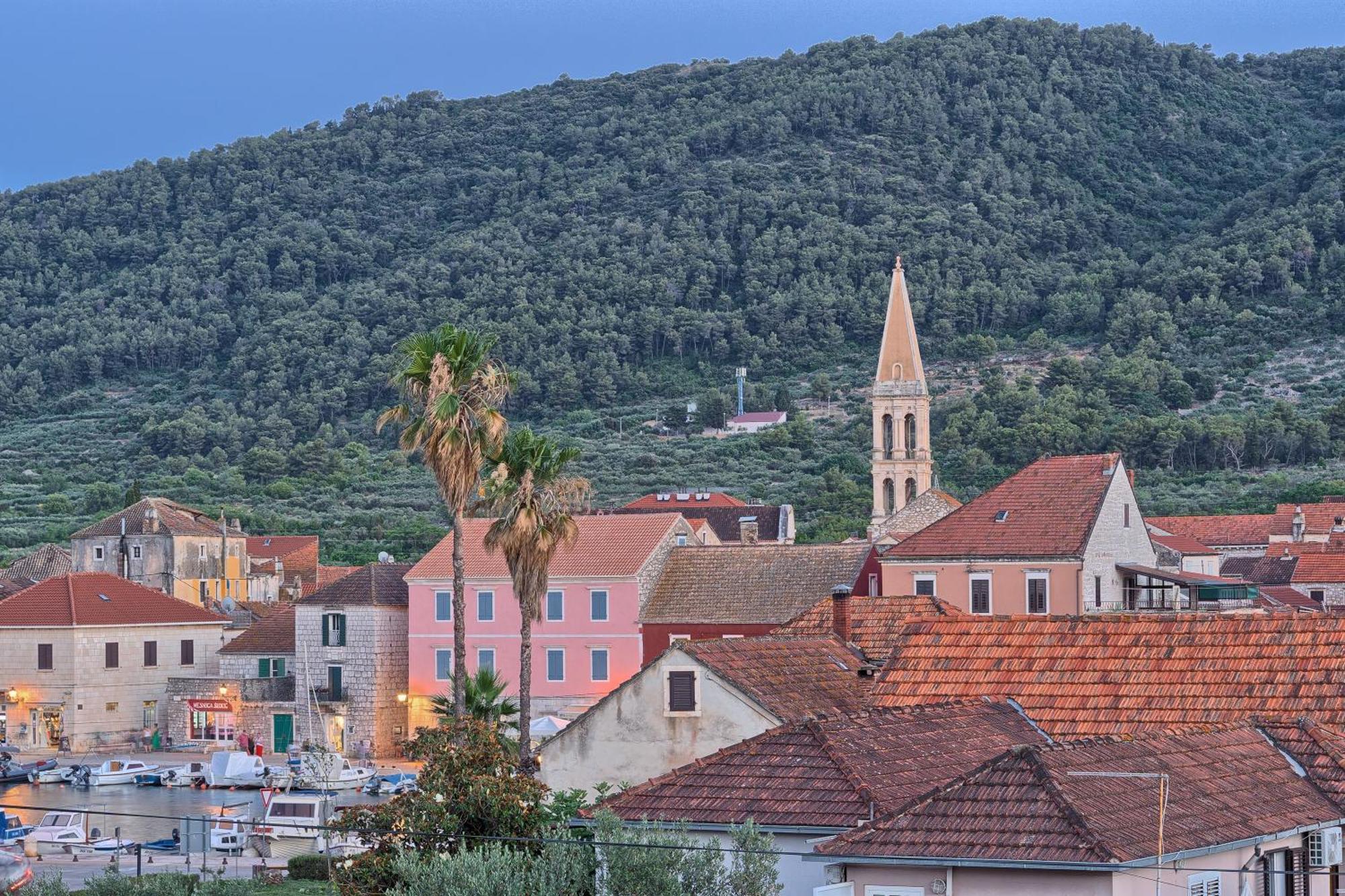 Hvar Luxury Villa And Pool With View In Heart Of Stari Grad Stari Grad  Dış mekan fotoğraf