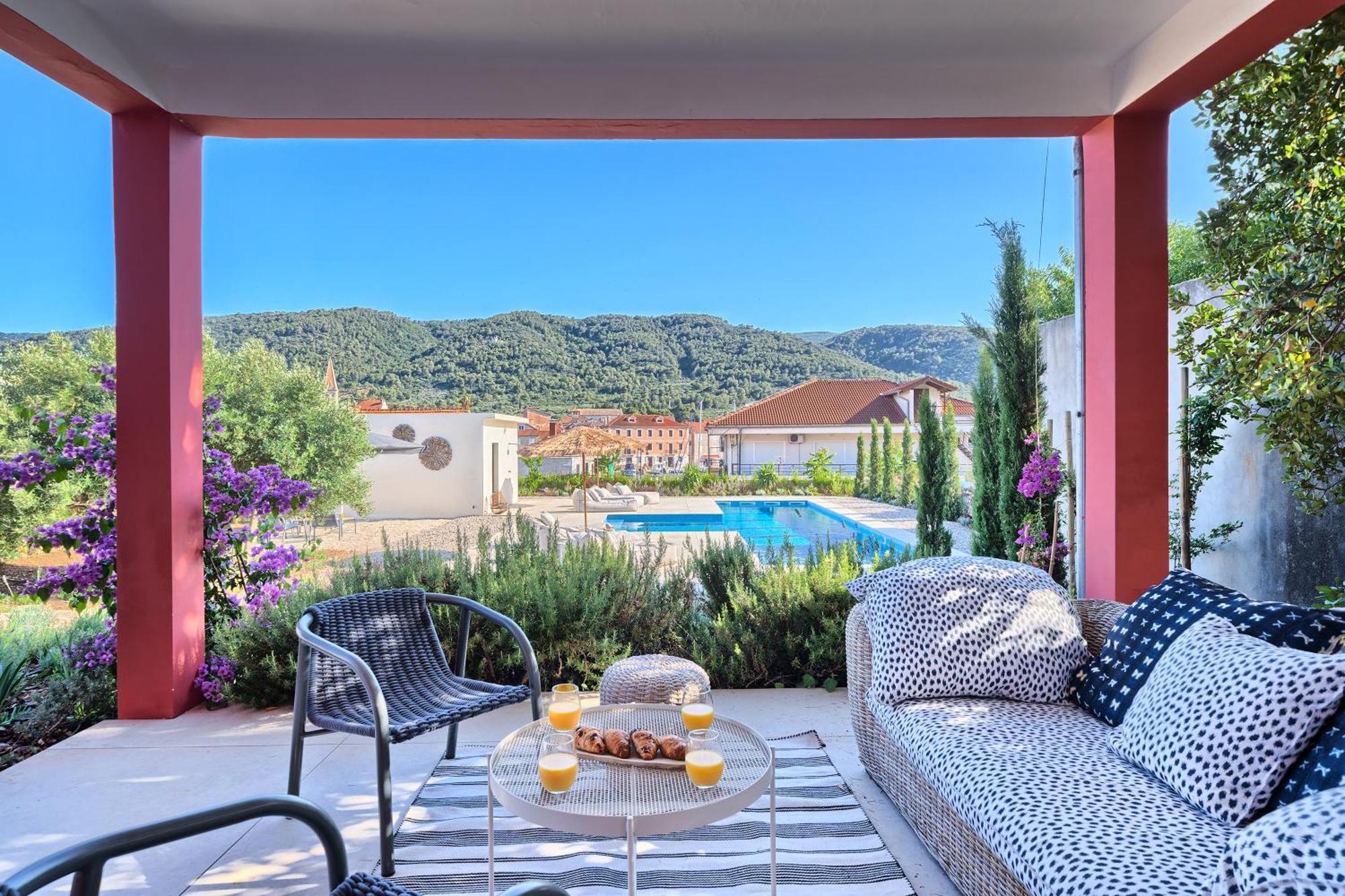 Hvar Luxury Villa And Pool With View In Heart Of Stari Grad Stari Grad  Dış mekan fotoğraf